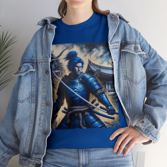 Samurai Aquarius (1) Unisex Heavy Cotton Tee