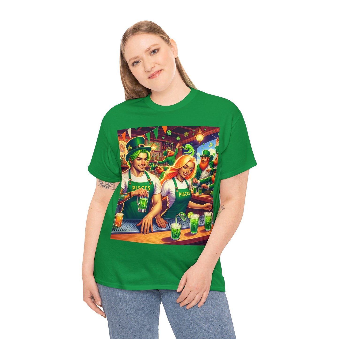 St. Patrick's Day (12) Unisex Heavy Cotton Tee