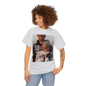 Unisex Cancer Couple (3) Heavy Cotton Tee