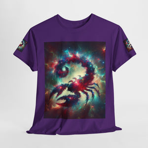 Cosmic Scorpion Tee | Unisex Heavy Cotton Tee | Astrowar Graphic Tees | Space Lover Apparel | Unique Astrology Shirt | Gift for Star [...]