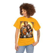 Load image into Gallery viewer, Unisex Leo Couple (4) Heavy Cotton Tee
