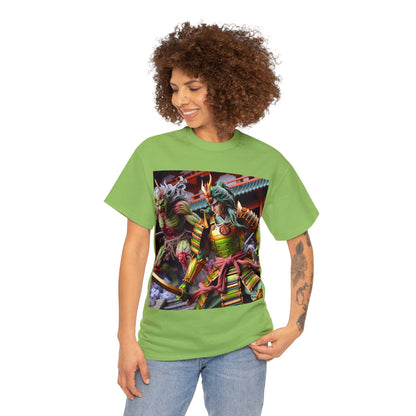 Samurai Pisces (4) Unisex Heavy Cotton Tee