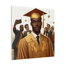 Load image into Gallery viewer, Graduation Canvas Art, Graduate Gift, Class of 2023 Decor, Achievement Wall Art, Inspirational Home Decor, College Graduation
