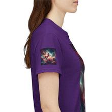 Load image into Gallery viewer, Sagittarius Galactic Unicorn Tee - Unisex Cotton T-Shirt for Cosmic Lovers, Fantasy Fans, Trendy Apparel, Astral War Merch, Gift for All Occasions
