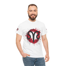 Load image into Gallery viewer, Bold Graphic Aries T-Shirt, Unisex Tee for Astrology Lovers, Unique Gift for Birthdays, Casual Wear, Statement Piece

