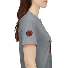 Load image into Gallery viewer, Aries Heart Tee, Unisex Heavy Cotton T-Shirt, Astrology Gift, Birthday Present, Graphic Tee, Casual Wear, Unique Design
