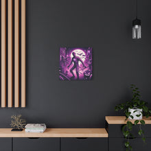 Load image into Gallery viewer, Halloween Wall Art, Spooky Canvas, Gothic Home Decor, Haunted House Decor, Mummy Artwork, Creepy Wall Hanging
