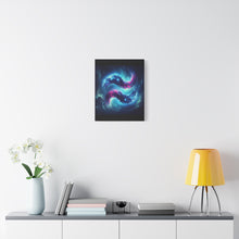 Load image into Gallery viewer, Galaxy Aquarius Wave Canvas Art, Modern Home Decor, Cosmic Wall Art, Unique Gift, Space Lovers
