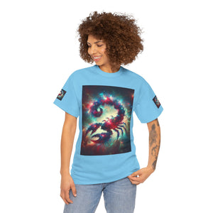 Cosmic Scorpion Tee | Unisex Heavy Cotton Tee | Astrowar Graphic Tees | Space Lover Apparel | Unique Astrology Shirt | Gift for Star [...]
