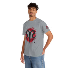 Load image into Gallery viewer, Bold Graphic Aries T-Shirt, Unisex Tee for Astrology Lovers, Unique Gift for Birthdays, Casual Wear, Statement Piece
