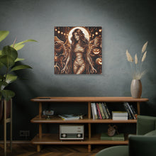 Load image into Gallery viewer, Canvas Wall Art: Halloween Virgo Astrology Mummy
