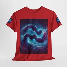 Load image into Gallery viewer, Aquarius Galaxy Themed Unisex Heavy Cotton Tee, Cosmic T-Shirt, Sci-Fi Apparel, Unique Space Graphic Tee, Gifts for Star Wars Lovers, Trendy [...]
