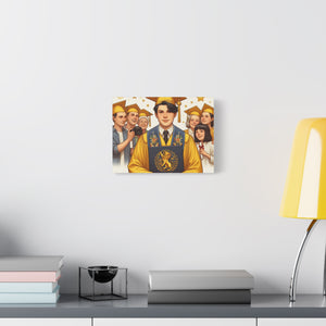 Graduation Canvas Art, Wall Décor, Gift for Grads, Celebration Artwork, Inspirational Home Decor