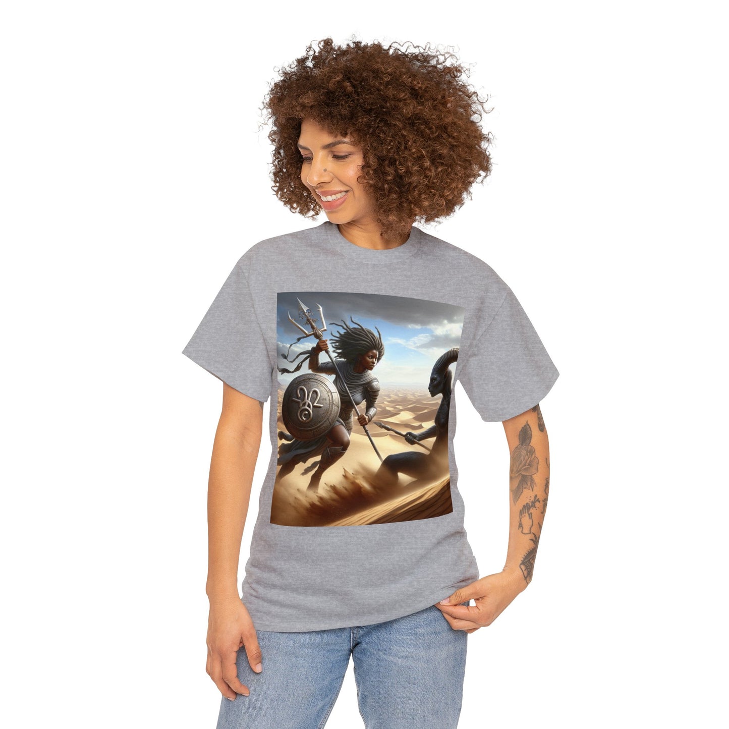 Capricorn Zulu (F3) Unisex Heavy Cotton Tee