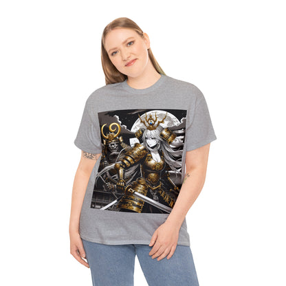 Samurai Cancer (F4) Unisex Heavy Cotton Tee