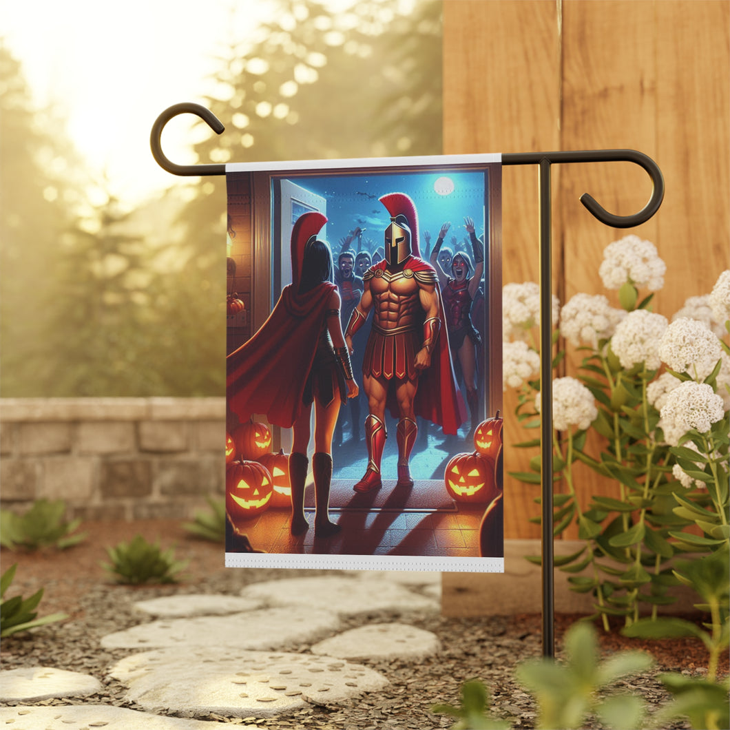 Aries Halloween (3) Garden & House Banner