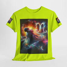 Load image into Gallery viewer, Virgo Cosmic Astrology Tee, Horoscope T-Shirt, Zodiac Cotton Shirt, Unisex Graphic Tee, Celestial Apparel, Astrology Gift
