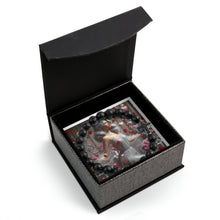 Load image into Gallery viewer, My Cancer Valentine Cross Bead Bracelet
