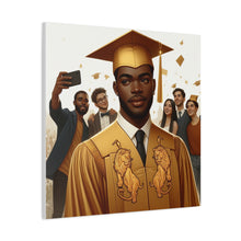 Load image into Gallery viewer, Graduation Canvas Art, Graduate Gift, Class of 2023 Decor, Achievement Wall Art, Inspirational Home Decor, College Graduation
