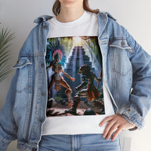 Load image into Gallery viewer, Libra Aztec (F3) Unisex Heavy Cotton Tee
