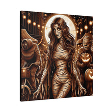 Load image into Gallery viewer, Canvas Wall Art: Halloween Virgo Astrology Mummy
