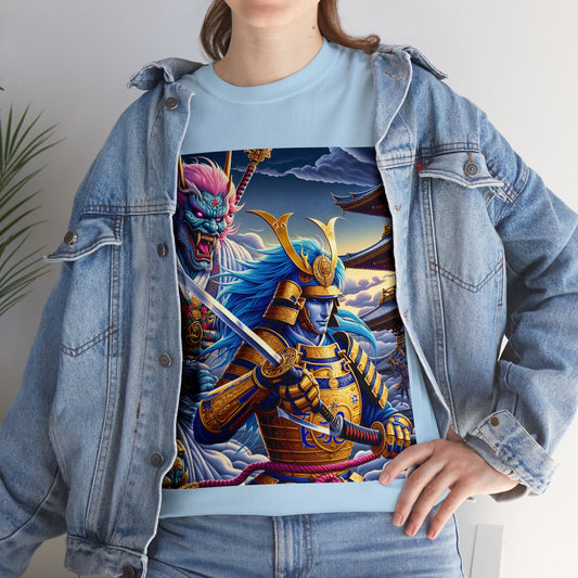 Samurai Libra (1) Unisex Heavy Cotton Tee