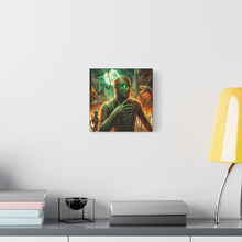 Load image into Gallery viewer, Canvas Print Halloween Pisces Mummy
