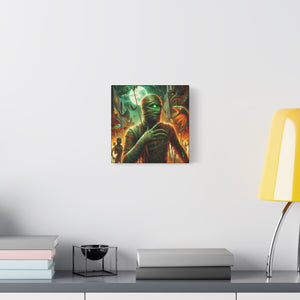 Canvas Print Halloween Pisces Mummy