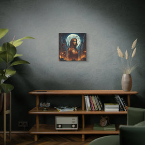 Canvas Print - Halloween Virgo Astrology Mummy