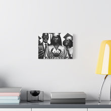 Load image into Gallery viewer, Graduation Family Canvas Art, Graduation Gift, Wall Decor, Education Celebration, Black History Month, Motivational Art
