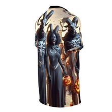 Load image into Gallery viewer, Capricorn Halloween (3) Unisex Cut &amp; Sew Tee (AOP)
