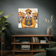 Load image into Gallery viewer, Graduation Canvas Art, Wall Décor, Gift for Grads, Celebration Artwork, Inspirational Home Decor
