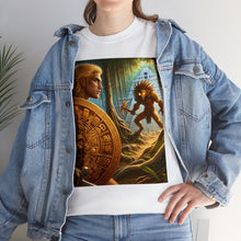 Load image into Gallery viewer, Leo Aztec (5) Unisex Heavy Cotton Tee
