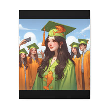 Load image into Gallery viewer, Graduation Canvas Art, Unique Gift for Grads, Home Decor, Wall Art, Motivational Art
