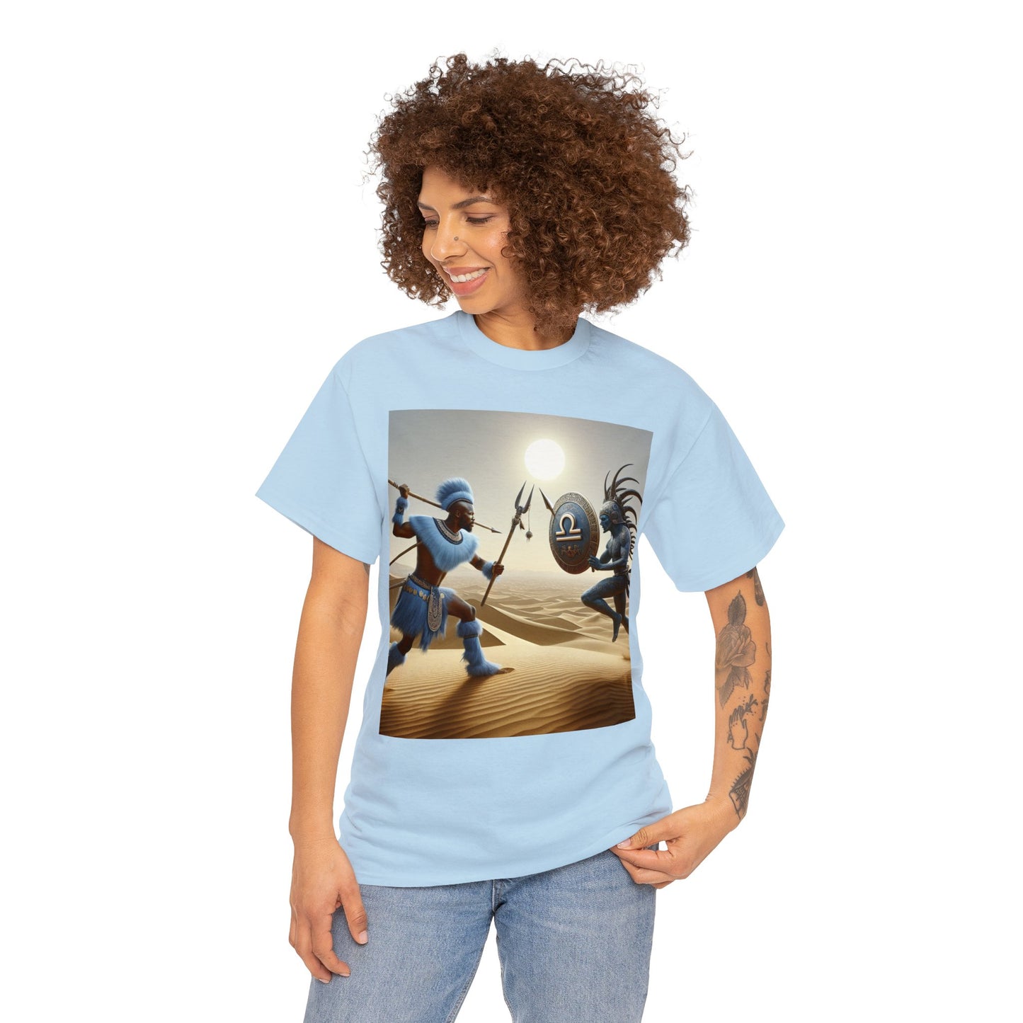 Libra Zulu (7) Unisex Heavy Cotton Tee