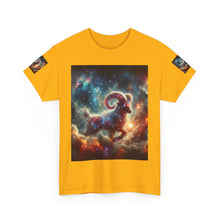 Load image into Gallery viewer, Aries Celestial Astrology Tee - Unisex Short Sleeve Shirt, Cosmic T-Shirt, Horoscope Apparel, Astrology Gift, Zodiac Wear
