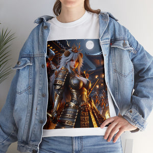 Samurai Cancer (F1) Unisex Heavy Cotton Tee