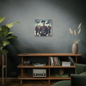 Graduation Canvas Art, Unique Artwork for Graduates, Funny Graduation Gift, Family Keepsake, Wall Decor