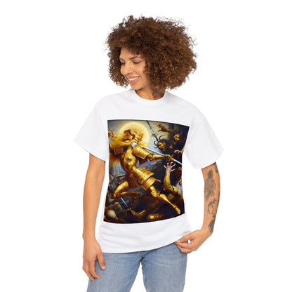 Samurai Leo (F4) Unisex Heavy Cotton Tee