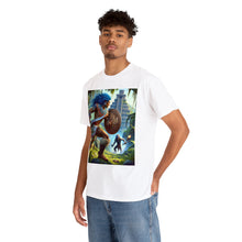 Load image into Gallery viewer, Aquarius Aztec (3) Unisex Heavy Cotton Tee
