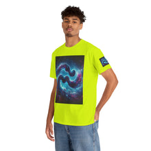 Load image into Gallery viewer, Aquarius Galaxy Themed Unisex Heavy Cotton Tee, Cosmic T-Shirt, Sci-Fi Apparel, Unique Space Graphic Tee, Gifts for Star Wars Lovers, Trendy [...]
