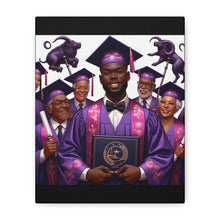 Load image into Gallery viewer, Graduation Canvas Art, Inspirational Decor, Gift for Grads, Wall Art, Celebration Artwork, Home Decor, Custom Graduation Gift
