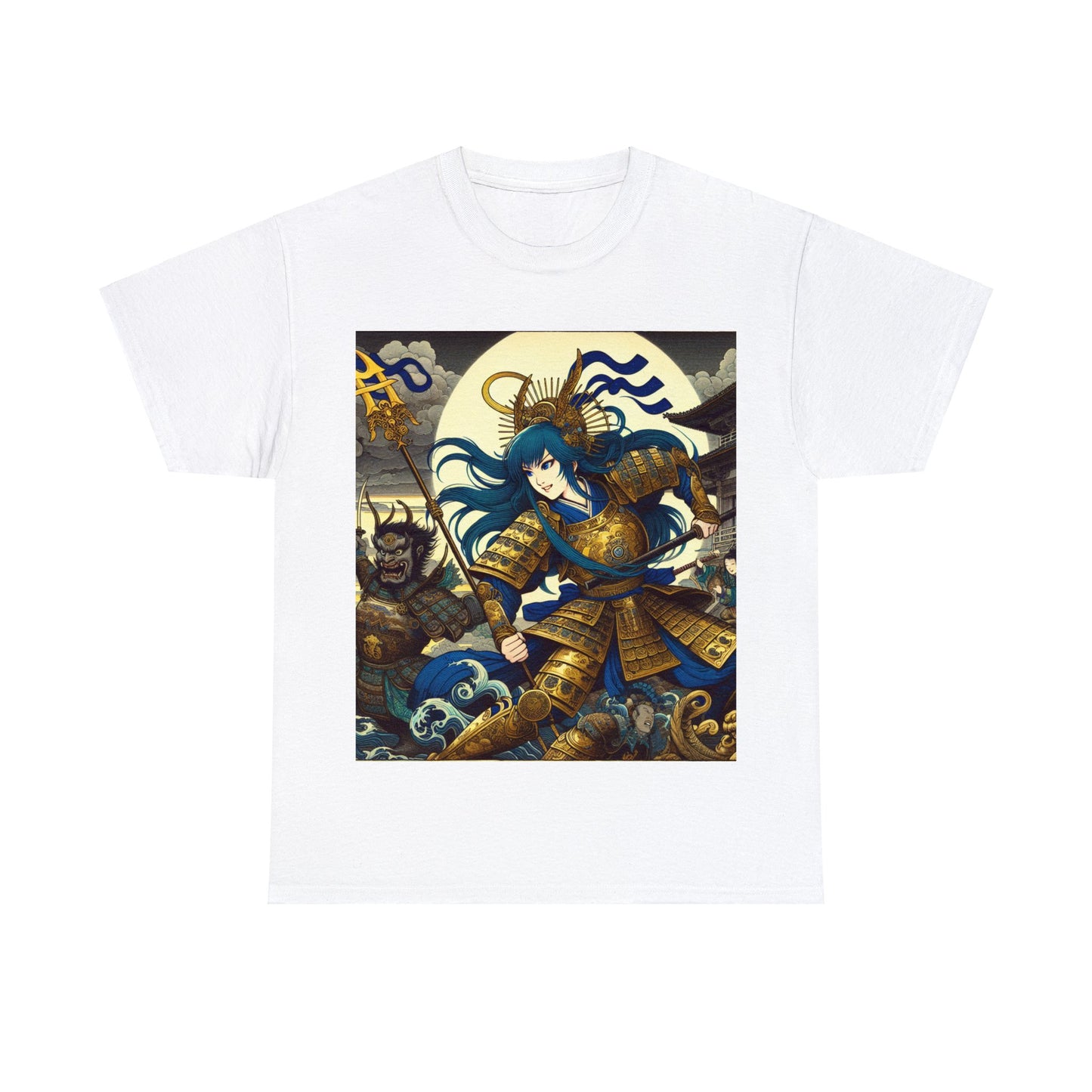 Samurai Aquarius (F1) Unisex Heavy Cotton Tee