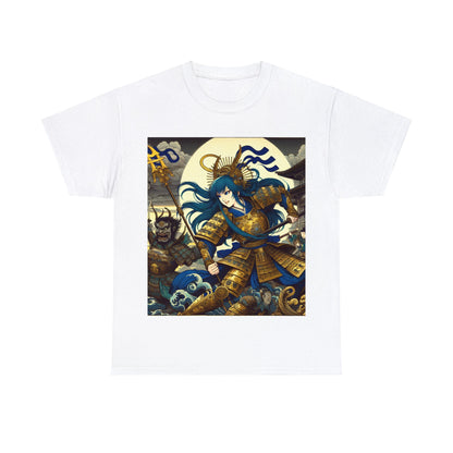 Samurai Aquarius (F1) Unisex Heavy Cotton Tee