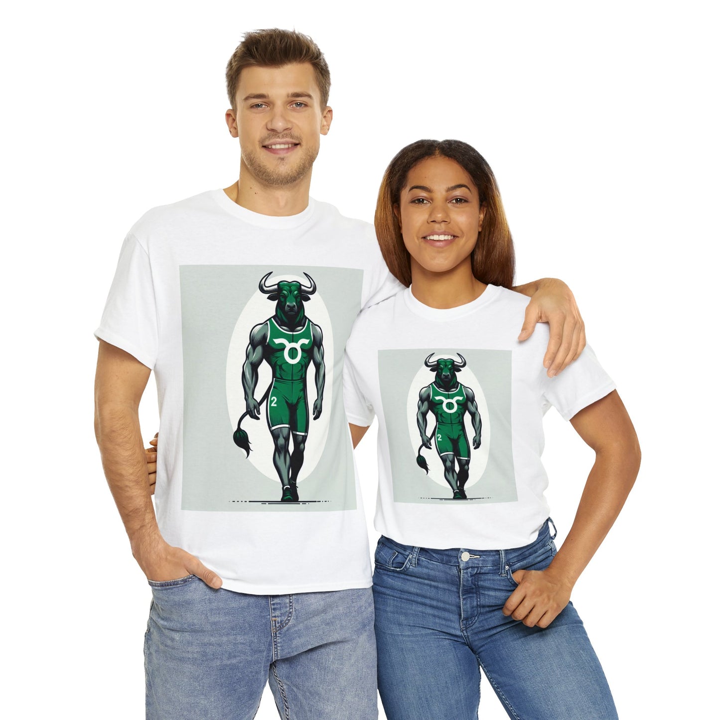 Team Taurus (4) Unisex Heavy Cotton Tee