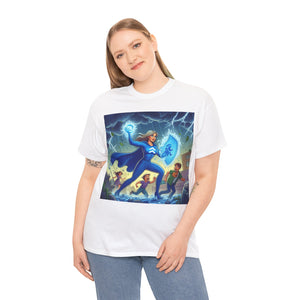 Aquarius Mother's Day (7) Unisex Heavy Cotton Tee