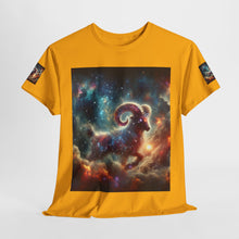 Load image into Gallery viewer, Aries Celestial Astrology Tee - Unisex Short Sleeve Shirt, Cosmic T-Shirt, Horoscope Apparel, Astrology Gift, Zodiac Wear
