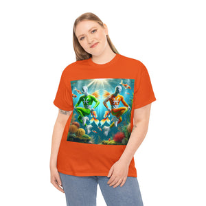 Team Pisces (4) Unisex Heavy Cotton Tee