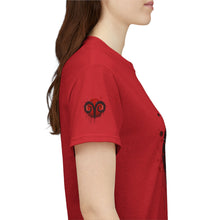 Load image into Gallery viewer, Aries Heart Tee, Unisex Heavy Cotton T-Shirt, Astrology Gift, Birthday Present, Graphic Tee, Casual Wear, Unique Design
