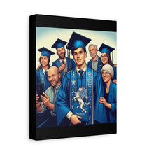 Load image into Gallery viewer, Graduation Canvas Wall Art, Personalized Graduation Gift, Family Celebration Decor, High School Graduation, College Graduation
